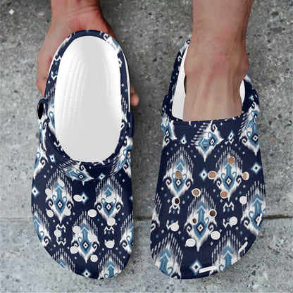 Ethnic Ornament Print Pattern Unisex Clogs Shoes