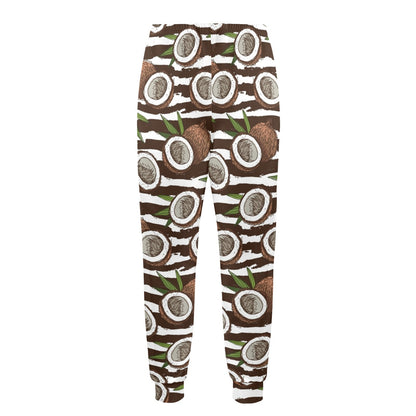 Coconut Pattern Print Design CN04 Men's Casual Track Pants