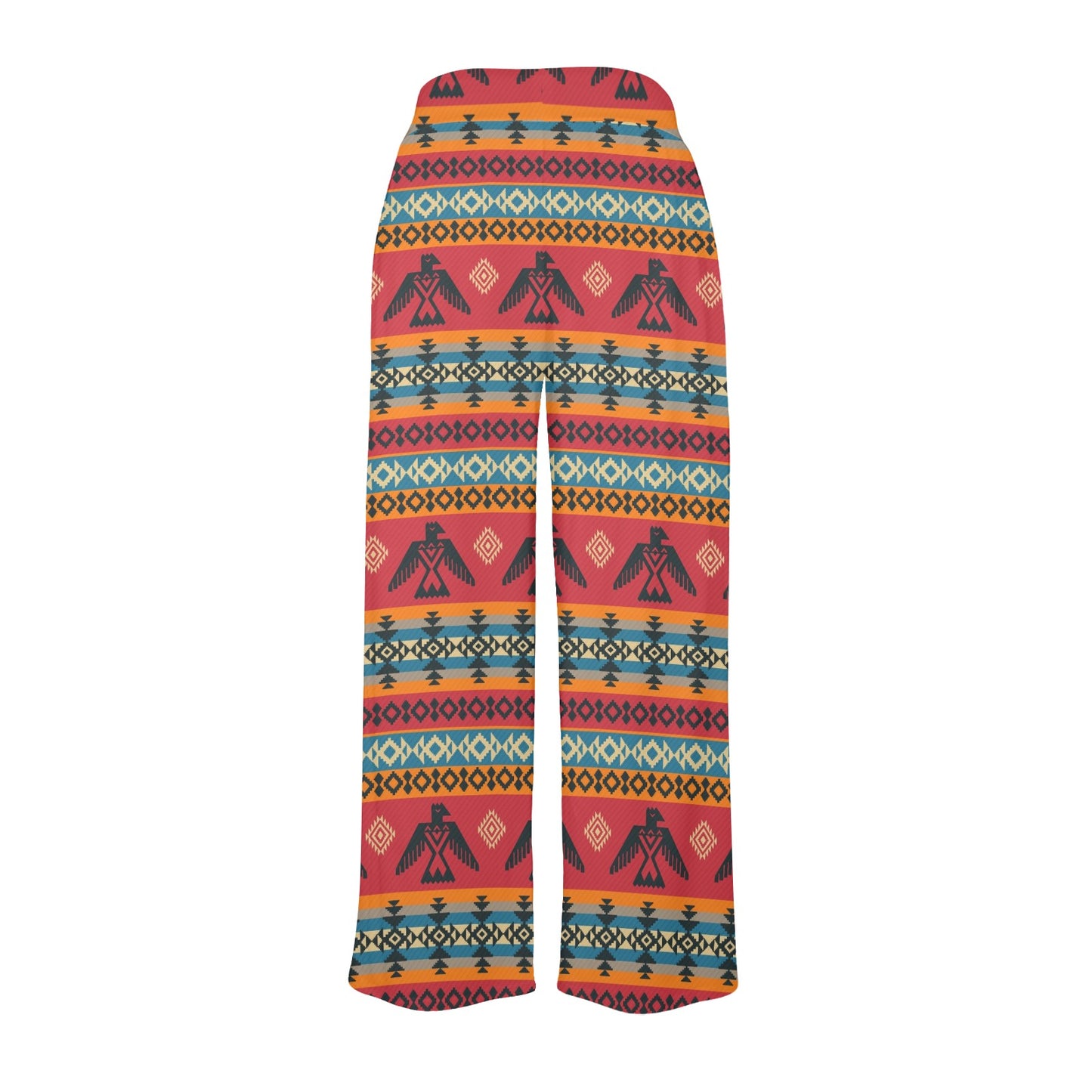 Eagles Native American Design Women's Wide Leg Lounge Pants