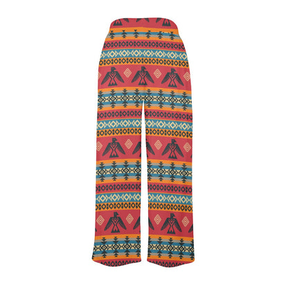 Eagles Native American Design Women's Wide Leg Lounge Pants