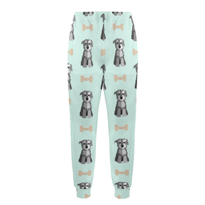 Schnauzers Pattern Print Design A03 Men's Casual Track Pants