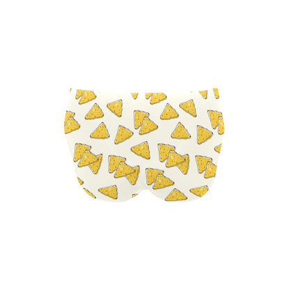 Nachos Pattern Print Design A01 Men's Swimming Briefs