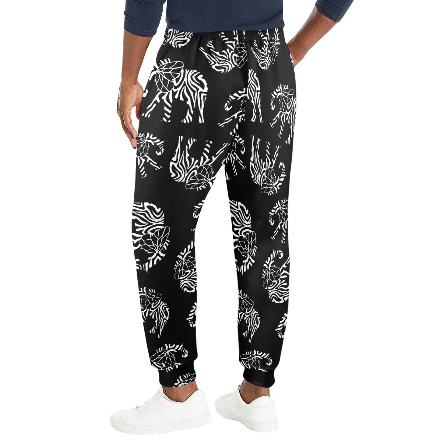 Elephant Tribal Men's Casual Track Pants