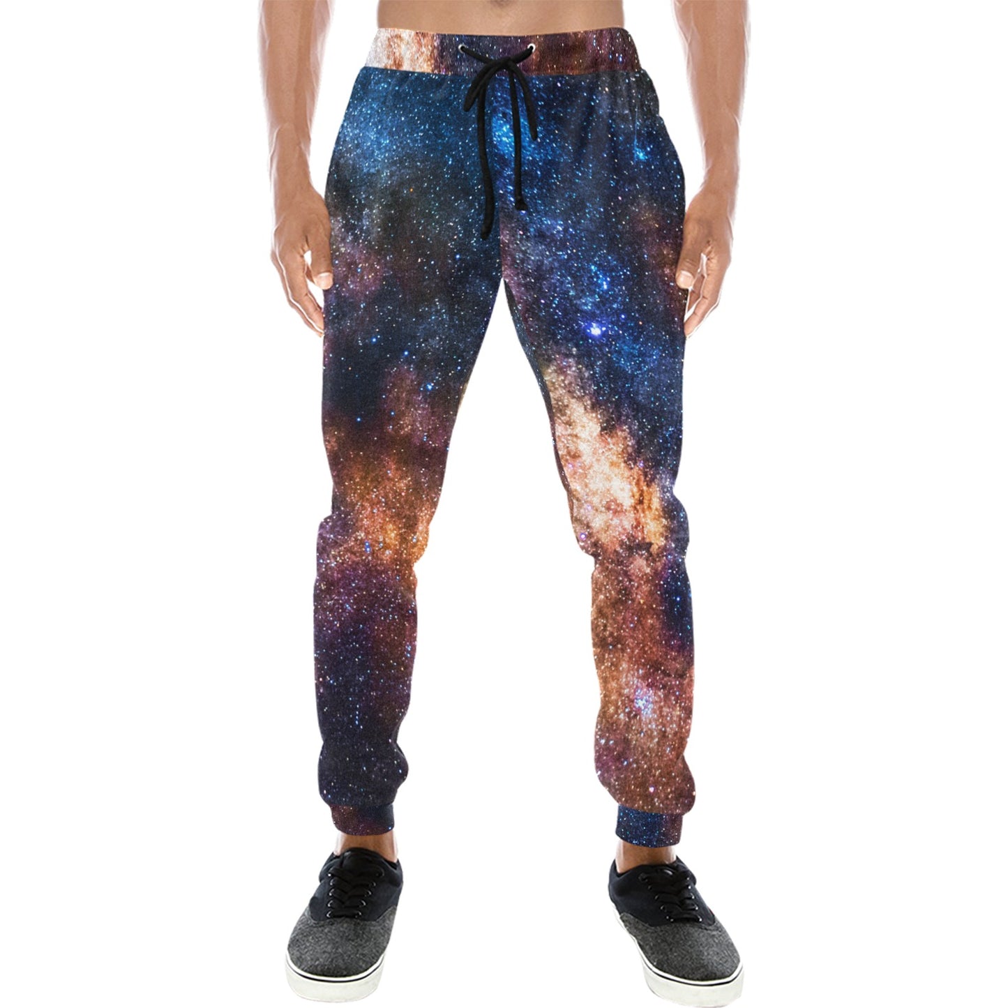 Celestial Milky way Galaxy Men's Sweatpants