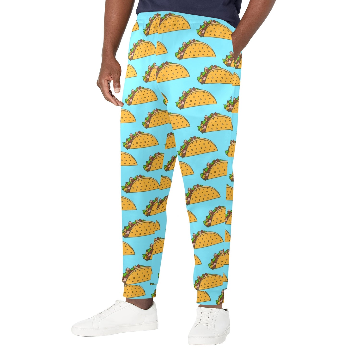 Taco Pattern Print Design TC03 Men's Casual Track Pants