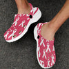 Breast Cancer Awareness Symbol Unisex Clogs Shoes