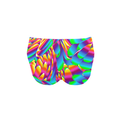 Psychedelic Trippy Pattern Men's Swimming Briefs