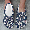 Alpaca Heart Star Design Themed Print Unisex Clogs Shoes