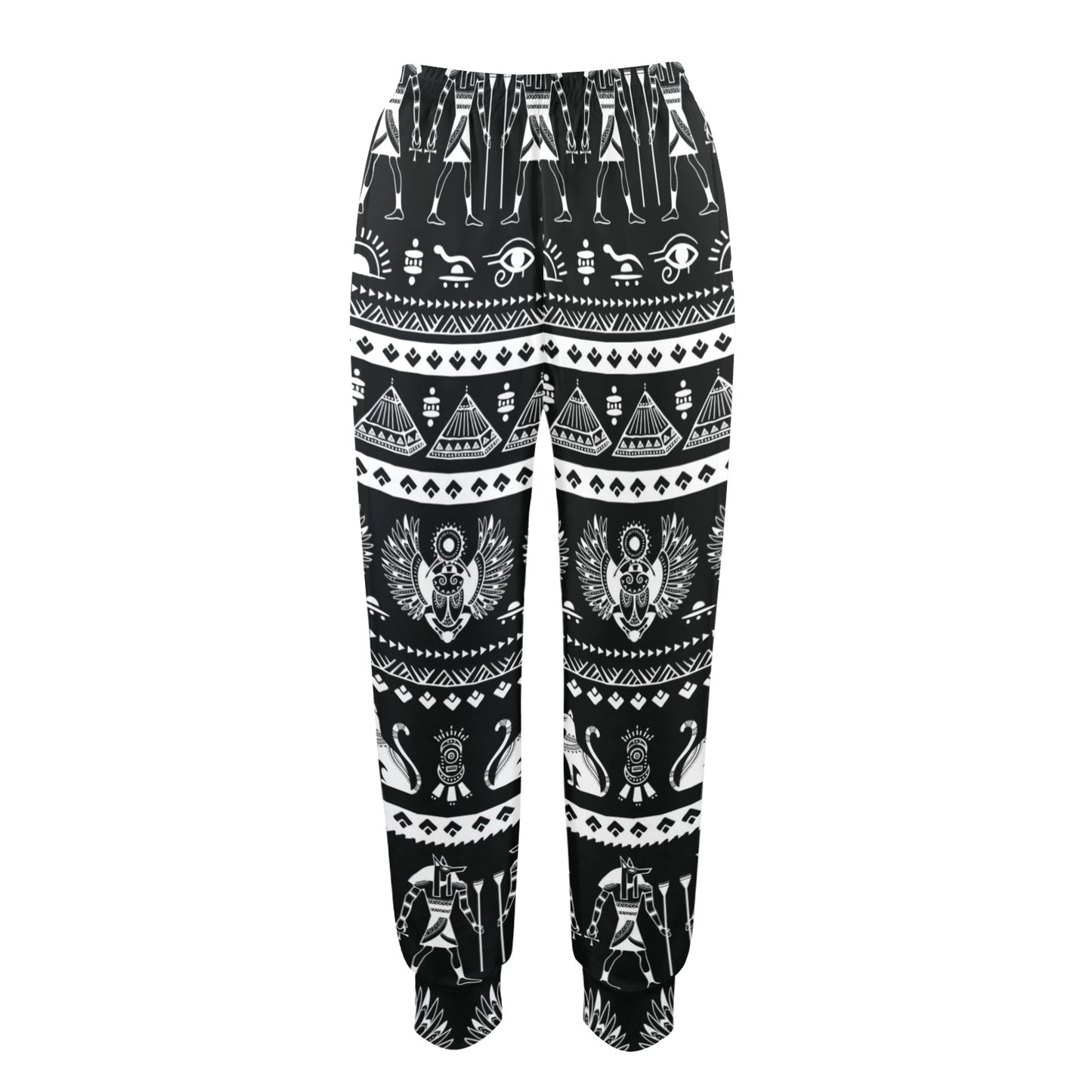egyptian Design Print Pattern JJ0176 Women's Casual Track Pants
