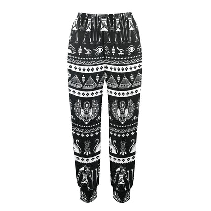 egyptian Design Print Pattern JJ0176 Women's Casual Track Pants