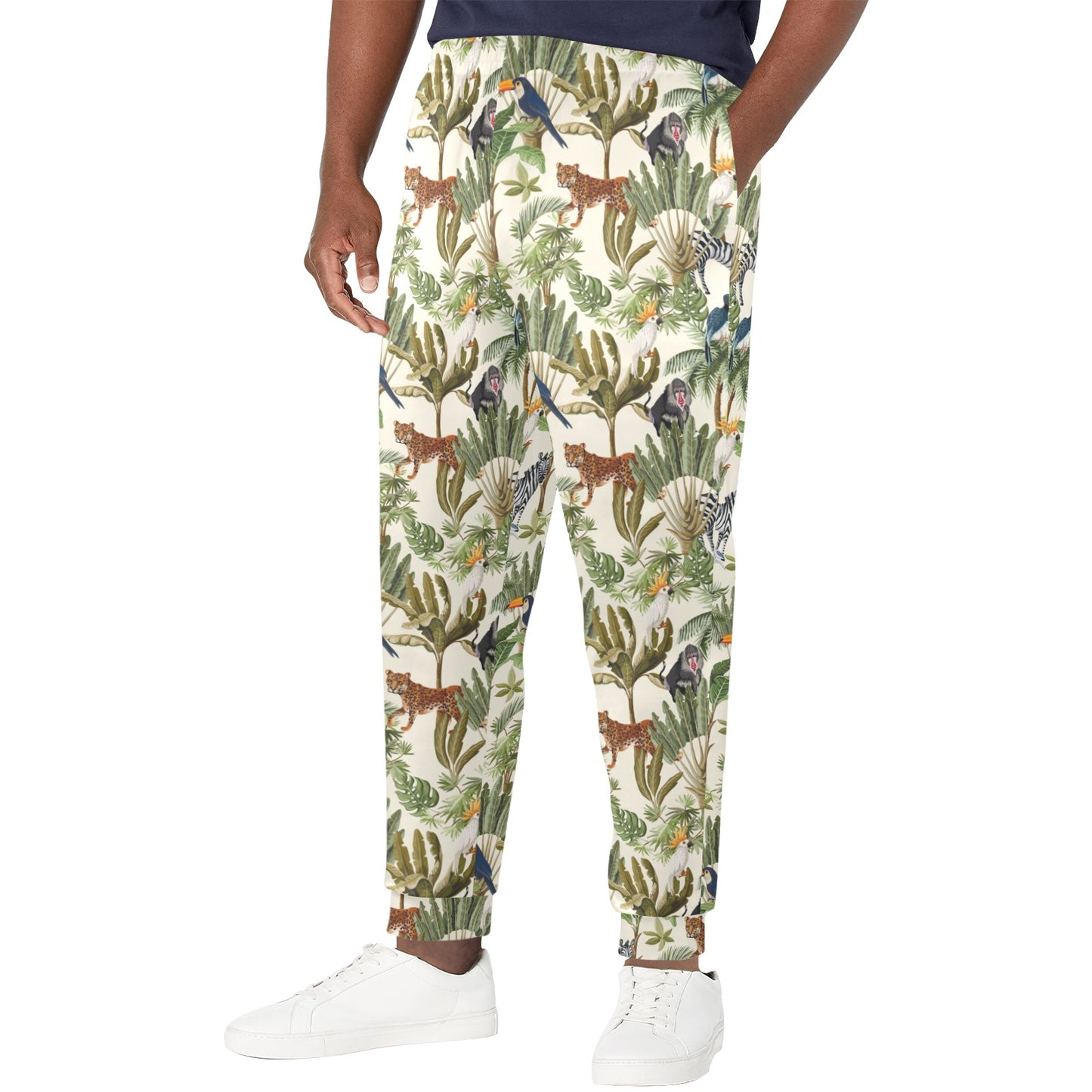 Safari Animal Print Design LKS304 Men's Casual Track Pants