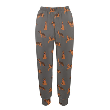 German Shepherd Design Print Pattern JJ0259 Women's Casual Track Pants