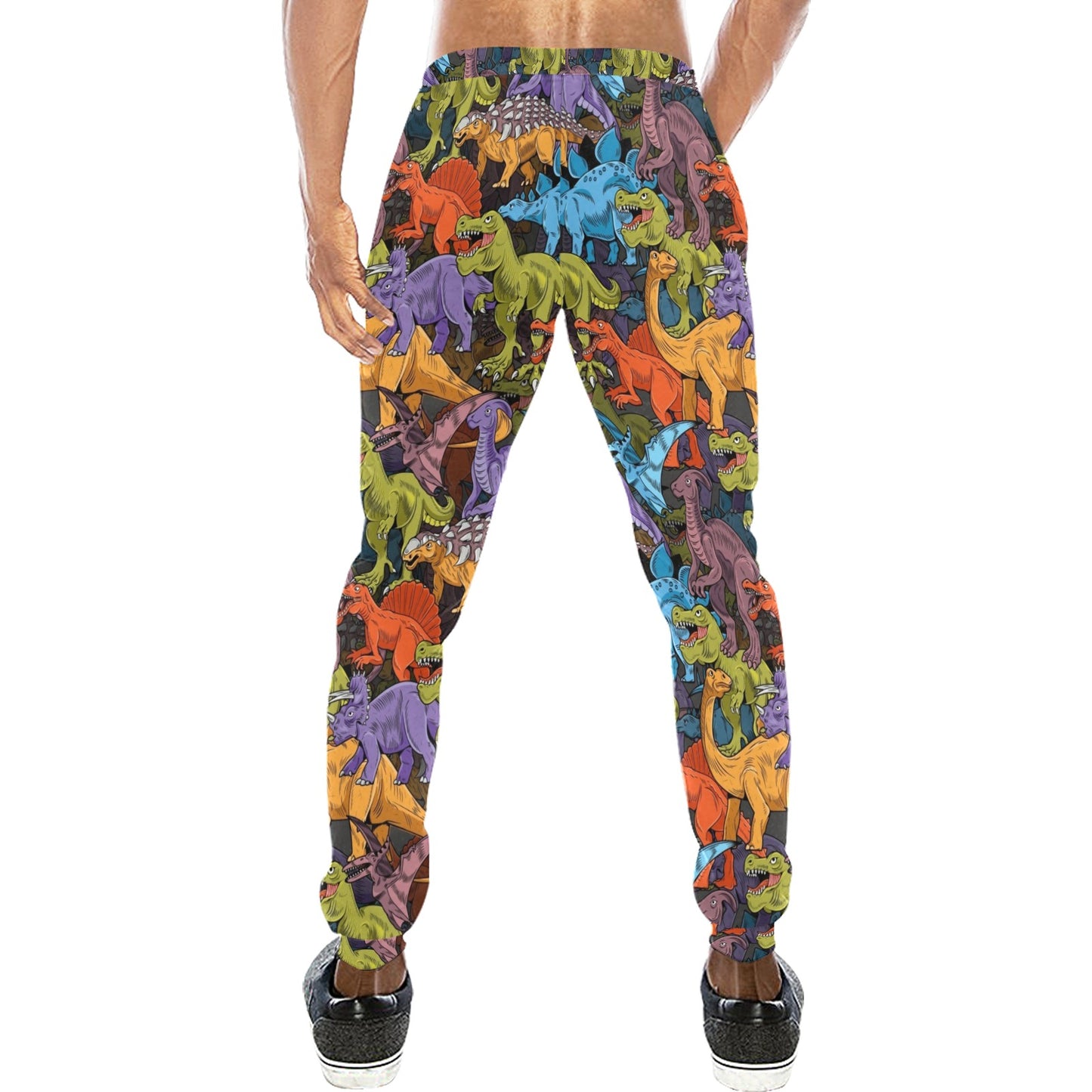 dinosaur Design Print Pattern JJ0102 Men's Sweatpants