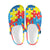 Autism Awareness Puzzles Design Print Unisex Clogs Shoes