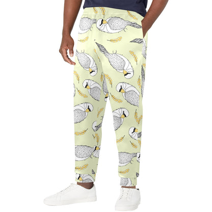 Parakeet Pattern Print Design A03 Men's Casual Track Pants