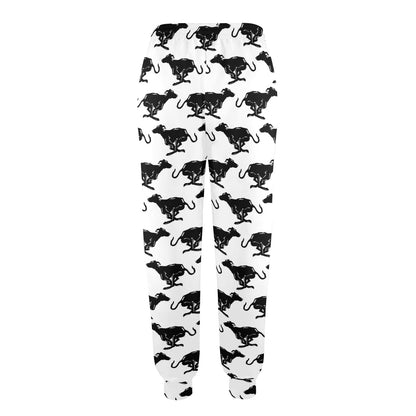 Greyhounds Design Print Pattern JJ0293 Women's Casual Track Pants