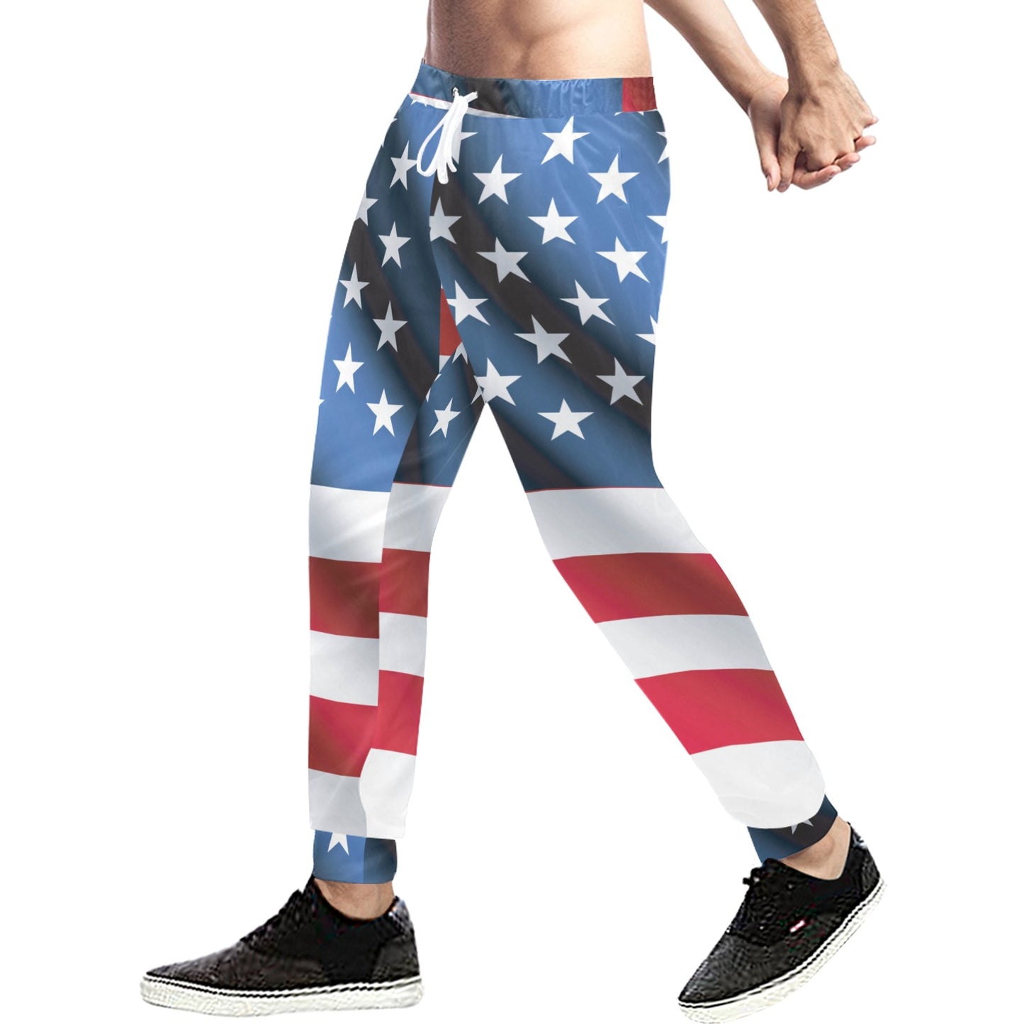 American flag Classic Men's Sweatpants