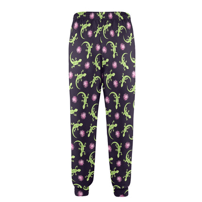 lizard Print Design LKS402 Men's Casual Track Pants