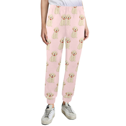 Golden Retriever Design Print Pattern JJ0278 Women's Casual Track Pants