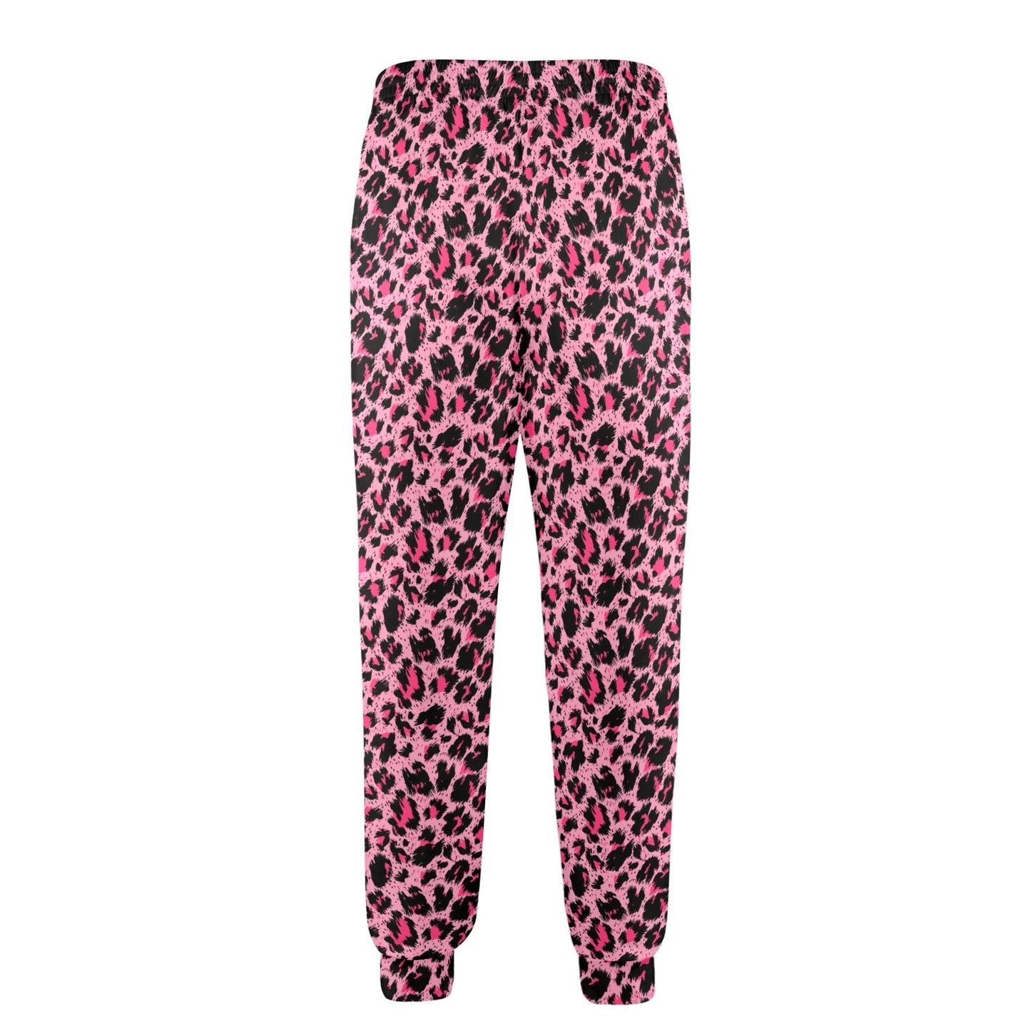 Cheetah Pink Pattern Print Design 01 Men's Casual Track Pants