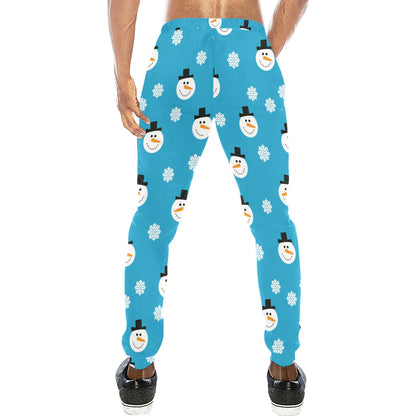 Snowman Print Design LKS303 Men's Sweatpants