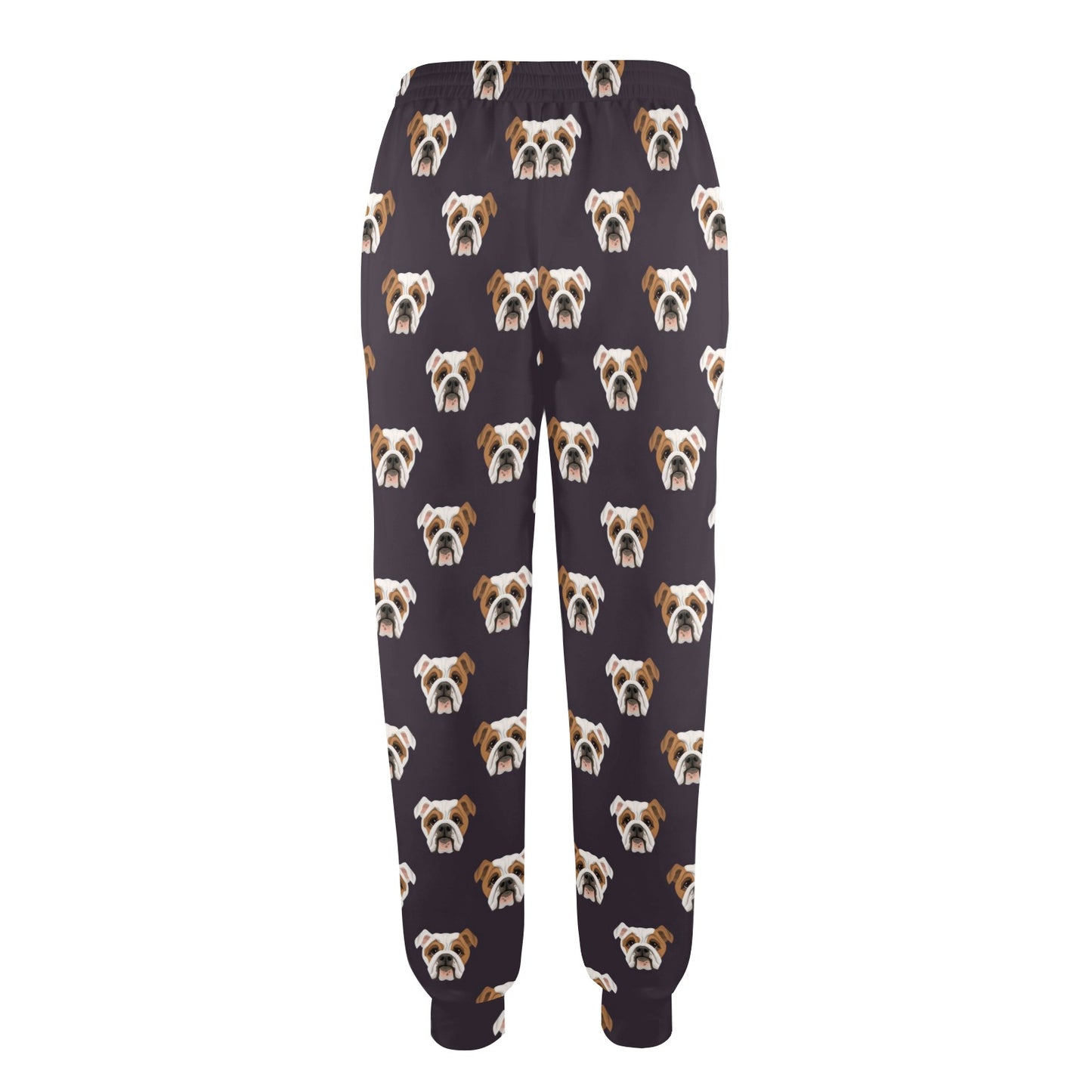 Bulldogs Pattern Print Design 03 Women's Casual Track Pants