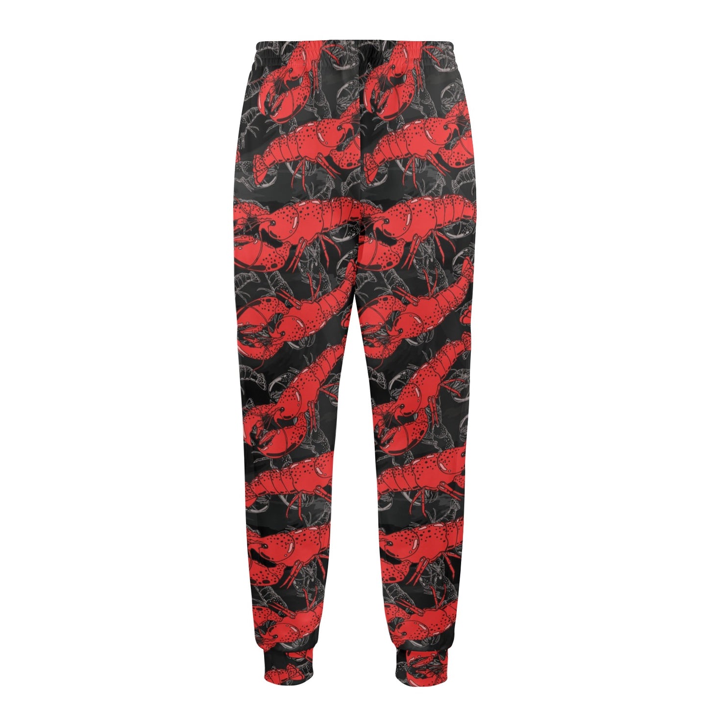 Lobster Pattern Print Design 04 Men's Casual Track Pants