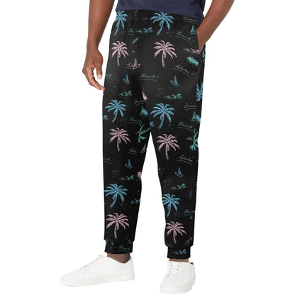 Aloha Hawaii Pattern Print Design 03 Men's Casual Track Pants