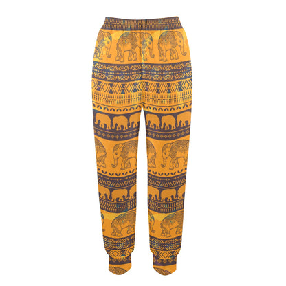 Elephant Aztec Women's Casual Track Pants