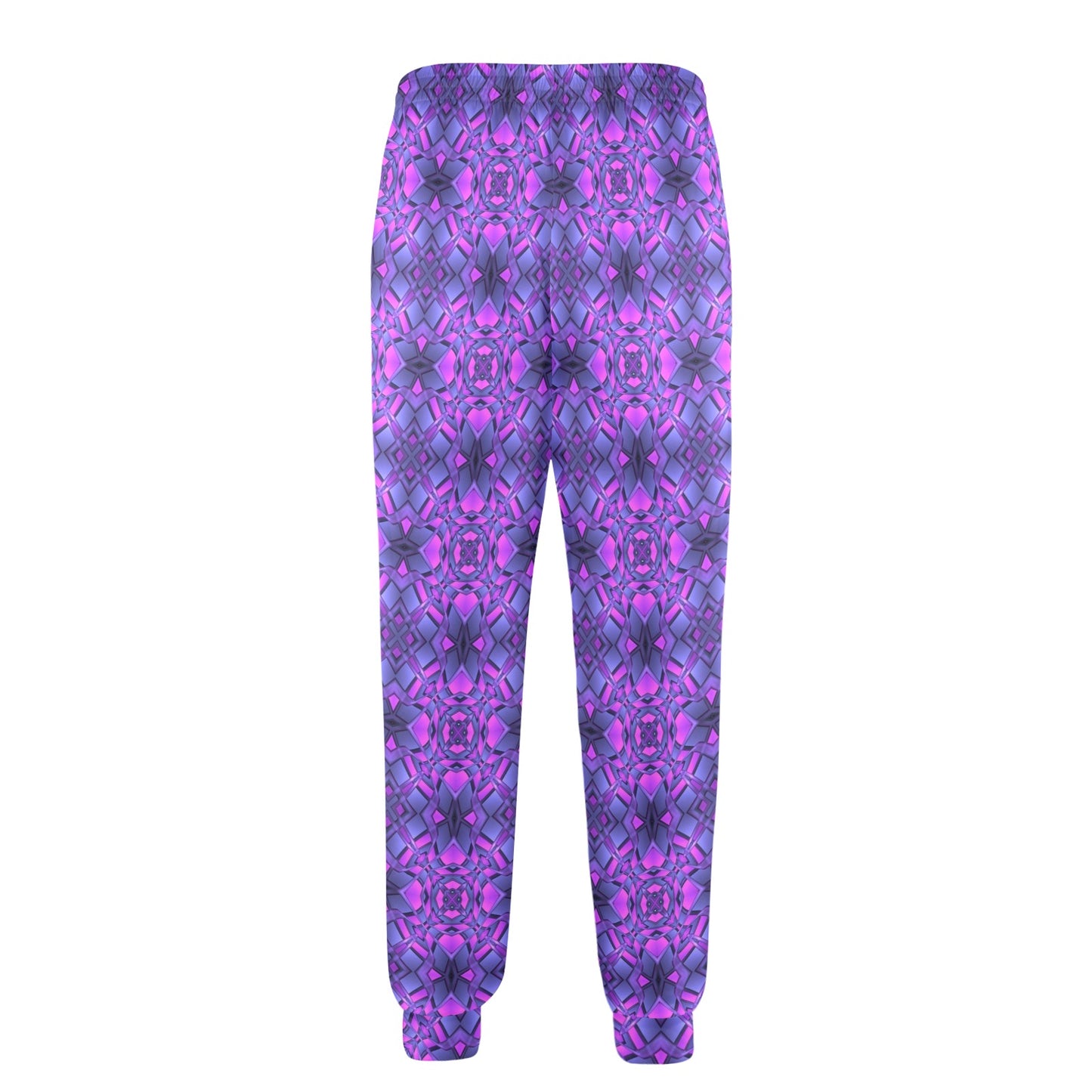 kaleidoscope Pattern Print Design Men's Casual Track Pants