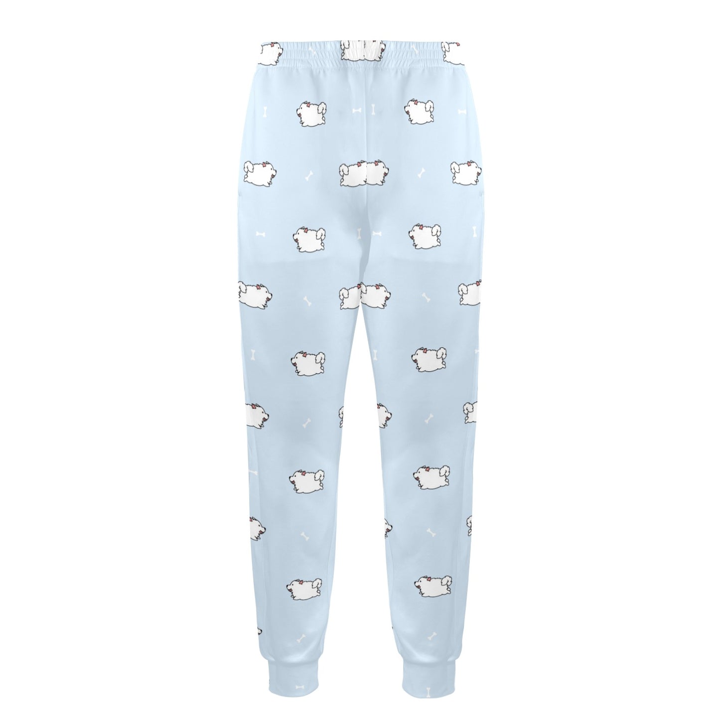 Samoyeds Print Design LKS302 Men's Casual Track Pants