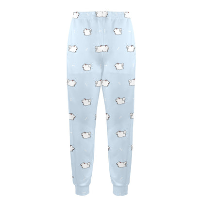 Samoyeds Print Design LKS302 Men's Casual Track Pants
