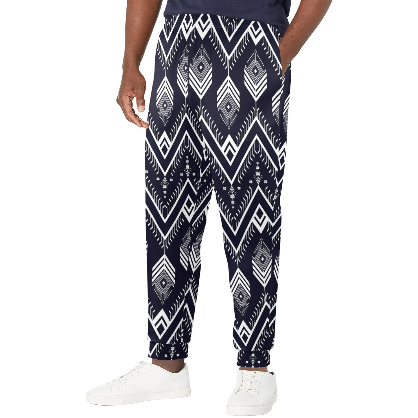 Indians Tribal Aztec Men's Casual Track Pants