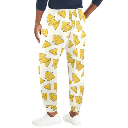 Nachos Pattern Print Design A01 Men's Casual Track Pants