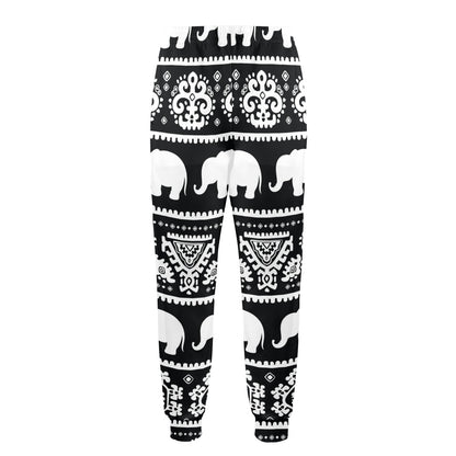 Elephant Pattern Men's Casual Track Pants