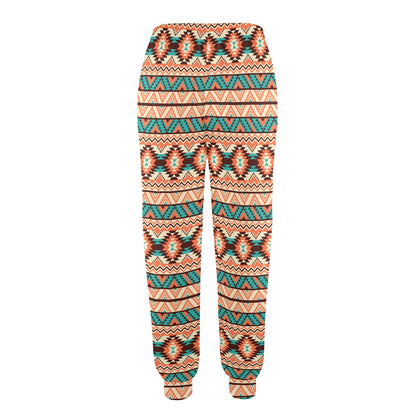 Navajo Western Style Print Pattern Women's Casual Track Pants