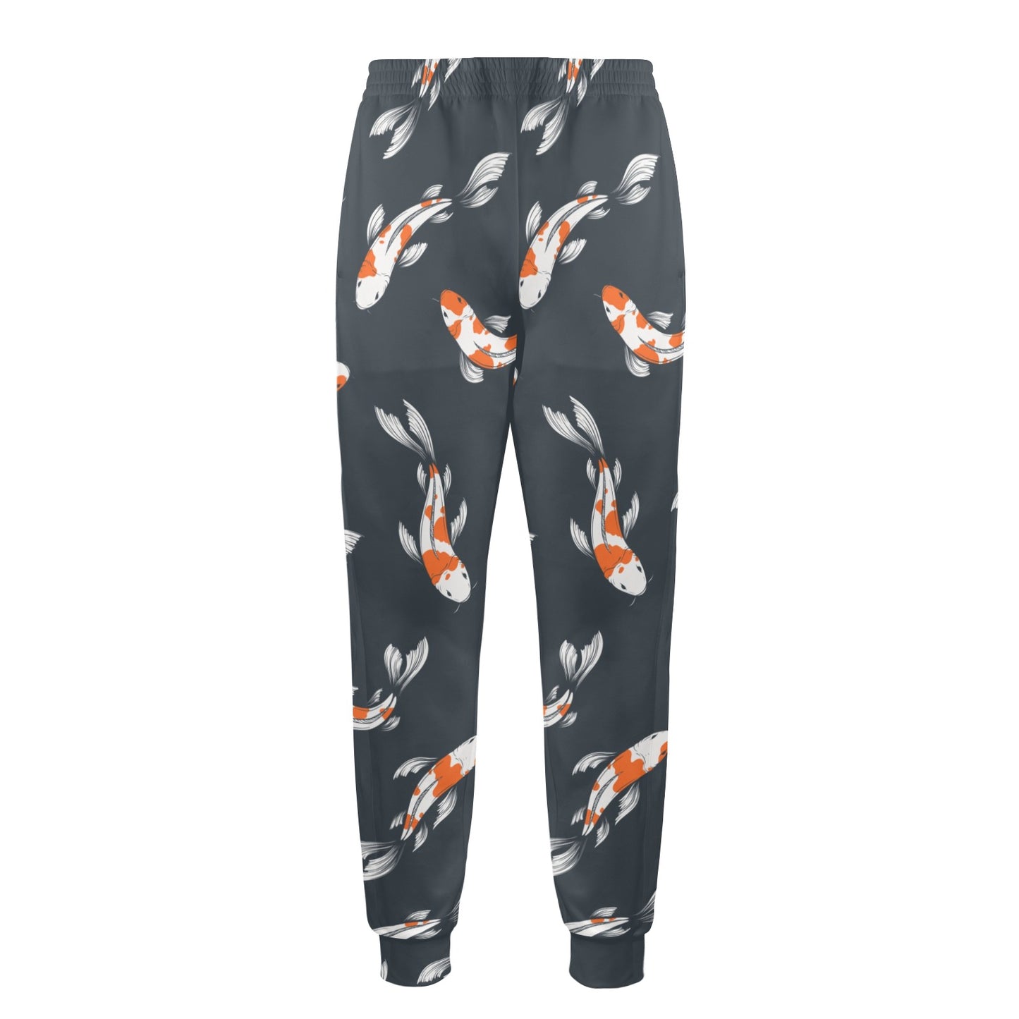 KOI Fish Pattern Print Design 04 Men's Casual Track Pants
