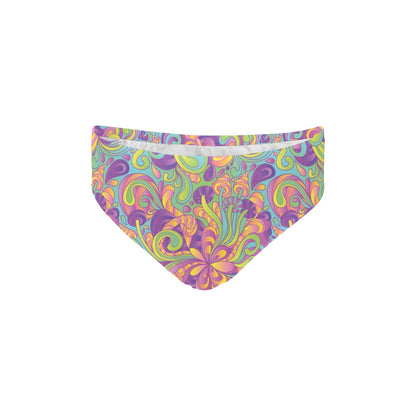 Psychedelic Mushroom Pattern Print Design A05 Men's Swimming Briefs