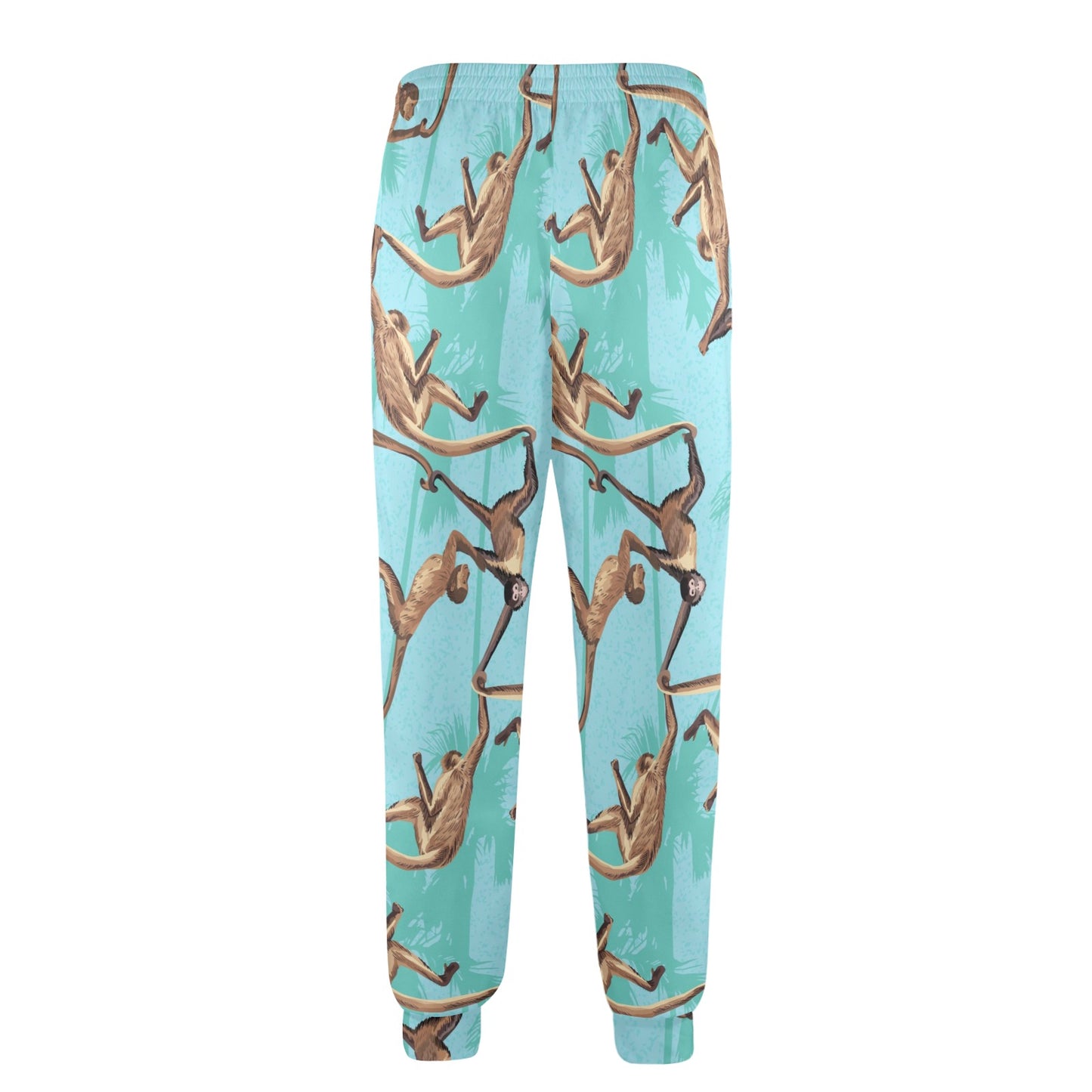 Monkey Pattern Print Design 04 Men's Casual Track Pants
