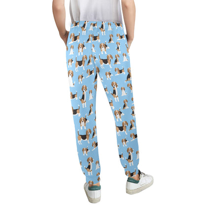 Beagle Pattern Print Design 03 Women's Casual Track Pants
