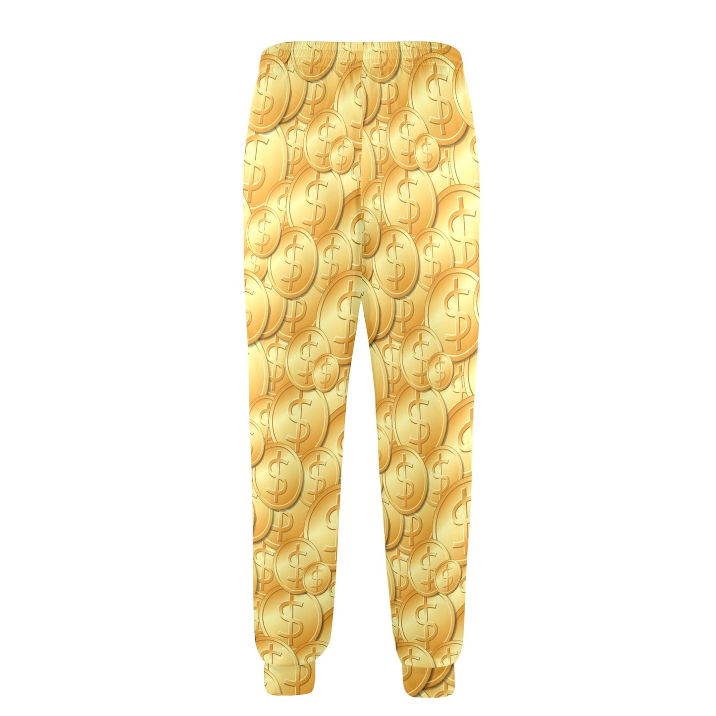 Dollar Pattern Print Design DO03 Men's Casual Track Pants