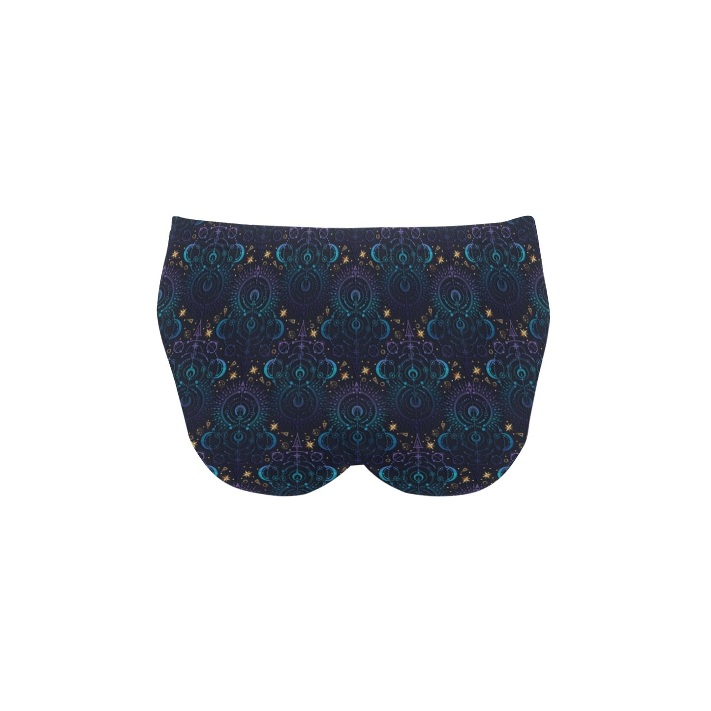 Celestial Pattern Print Design 06 Men's Swimming Briefs