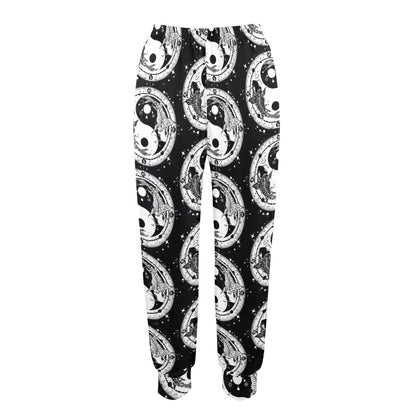 Yin Yang Koi Fish Women's Casual Track Pants
