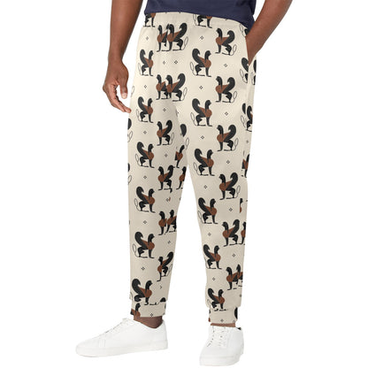 Ancient Greek Print Design LKS3010 Men's Casual Track Pants