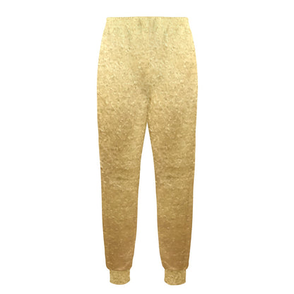 foil gold Design Print Pattern JJ0198 Men's Casual Track Pants