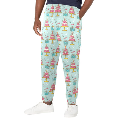 Cake Pattern Print Design 06 Men's Casual Track Pants