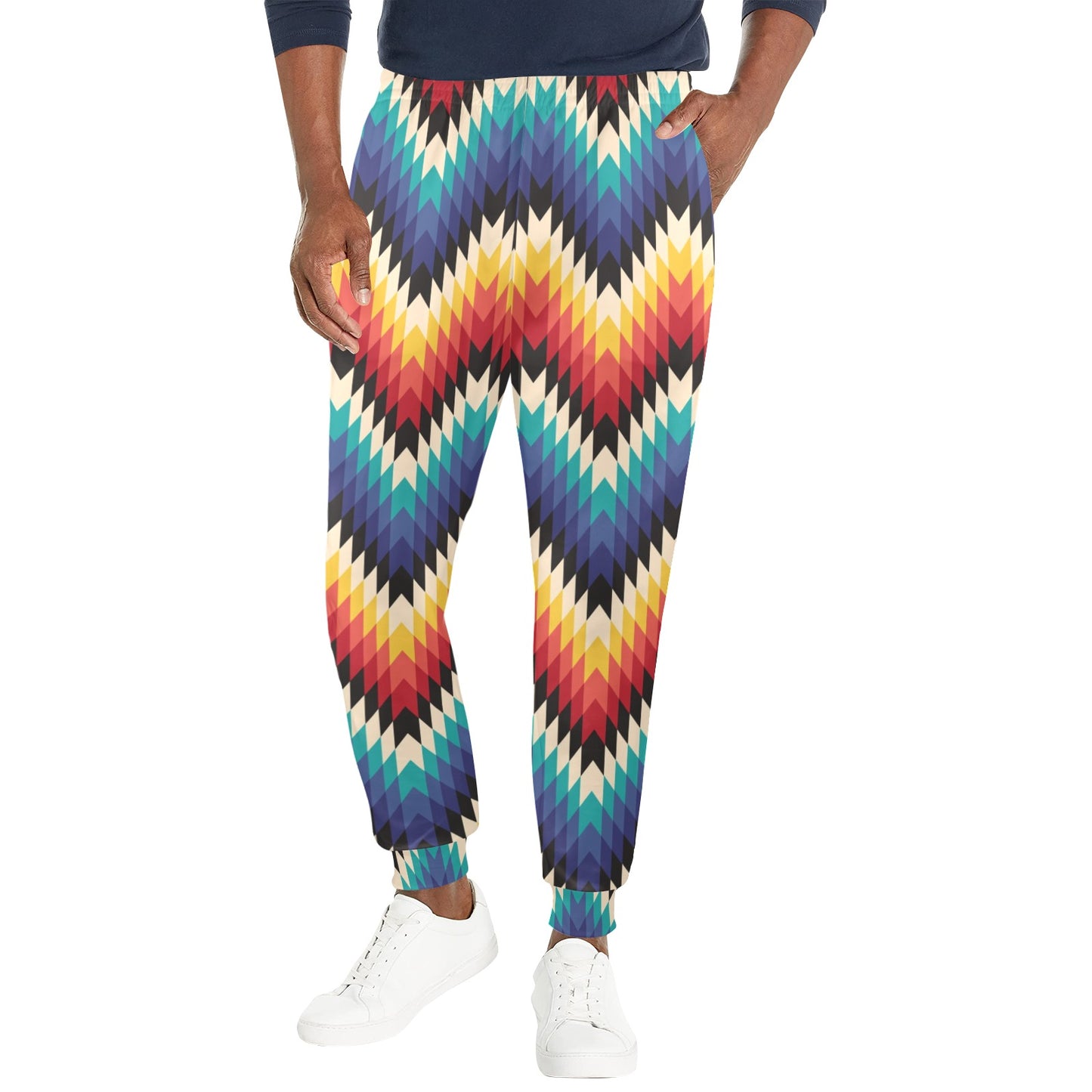 Tribal Aztec Men's Casual Track Pants