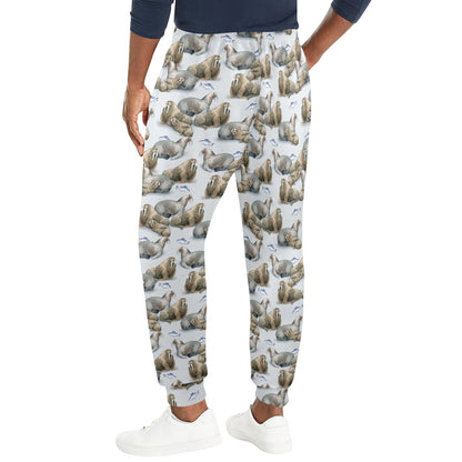 Walrus Print Design LKS401 Men's Casual Track Pants