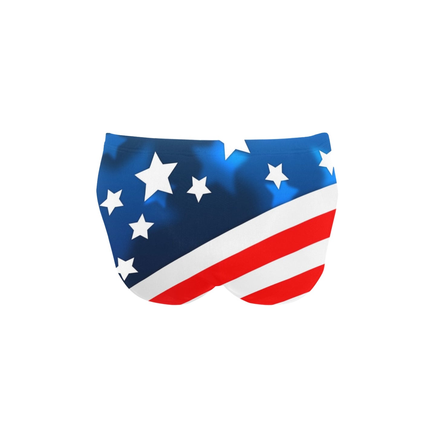 American flag Style Men's Swimming Briefs