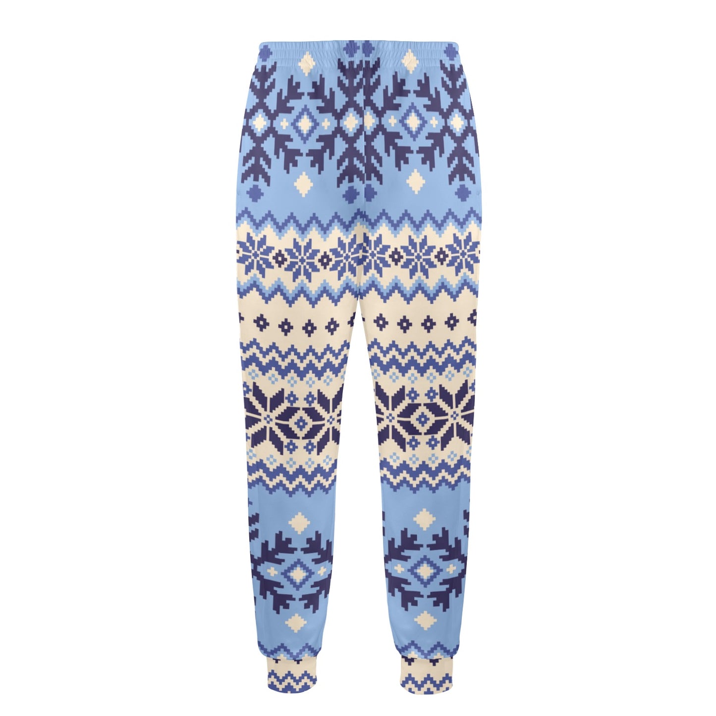 Nordic Pattern Print Design A03 Men's Casual Track Pants